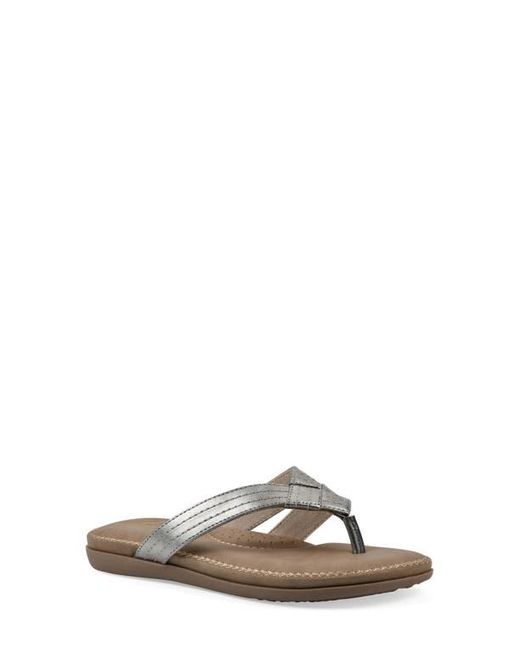 White Mountain Multicolor Fateful Flip Flop