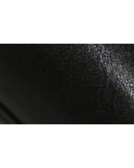 Naturalizer Black Faux Leather Envelope-Flap Pumps