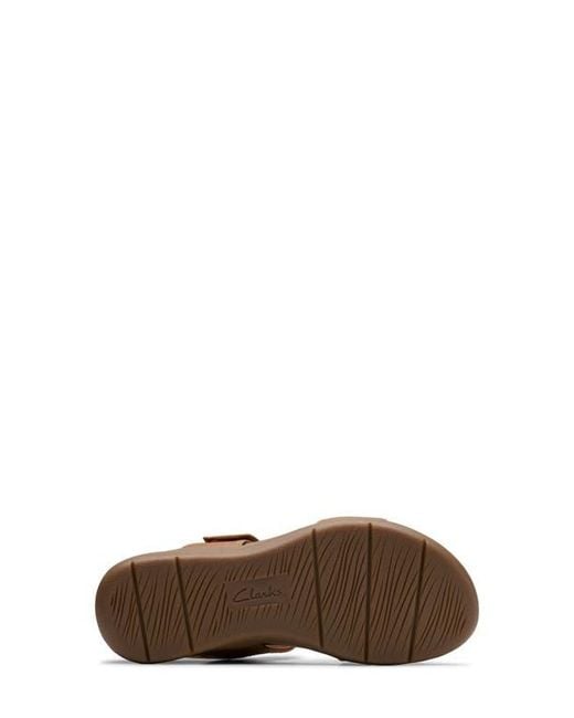 Clarks Brown Jaylan Ray Sandal