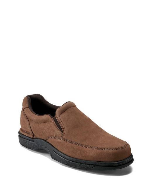 Rockport Brown Eureka Slip-On for men