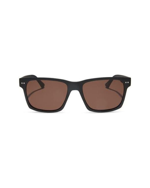 DIFF Brown Marco 56Mm Square Sunglasses