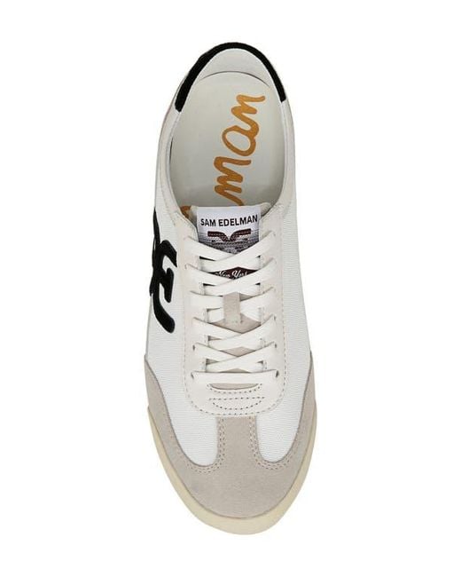 Sam Edelman White Ivey Sneaker