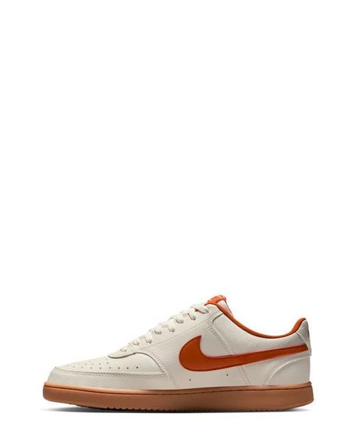 Nike Pink Court Vision Low Sneaker for men