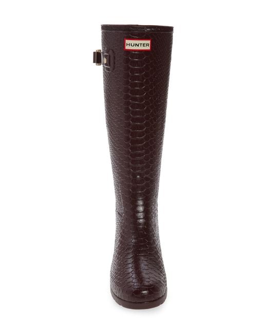 original refined short waterproof rain boot