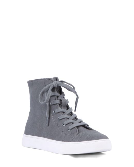 DV by Dolce Vita Dv Dolce Vita Hightop Sneaker In Grey At Nordstrom