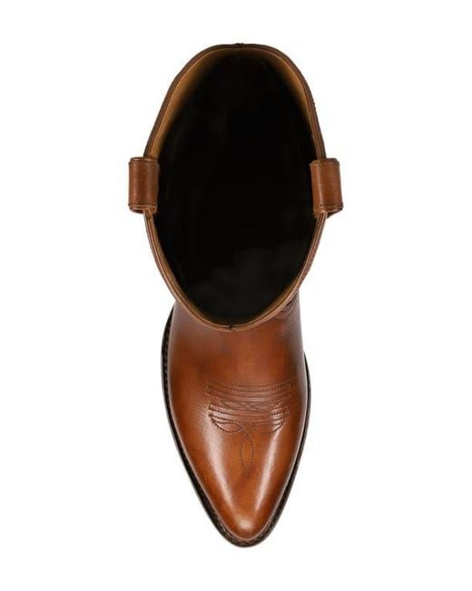 Frye Brown Bruce Western Boot for men