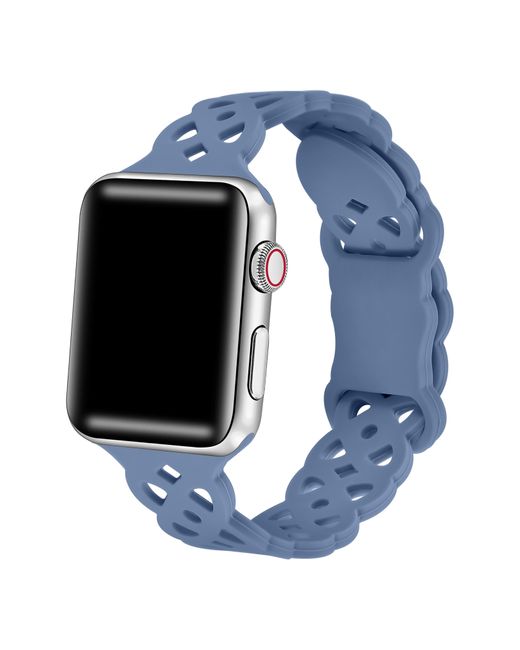 The Posh Tech Blue Lace Silicone Apple Watch® Watchband for men