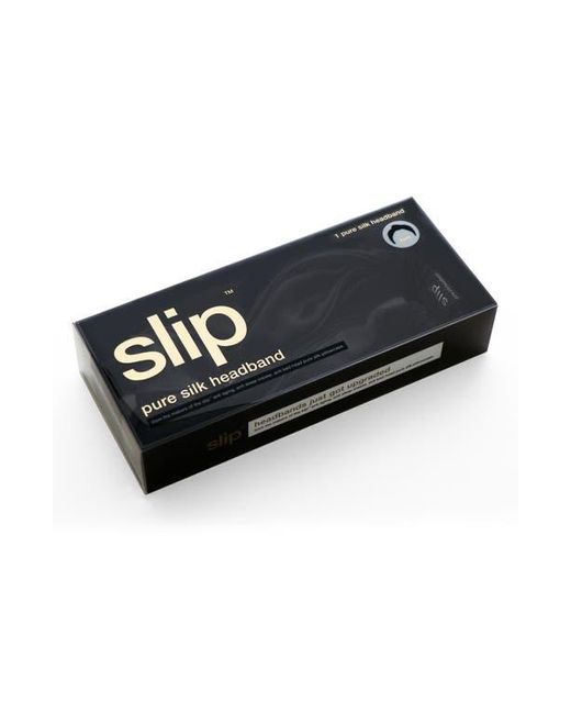 Slip Black Knot Headband