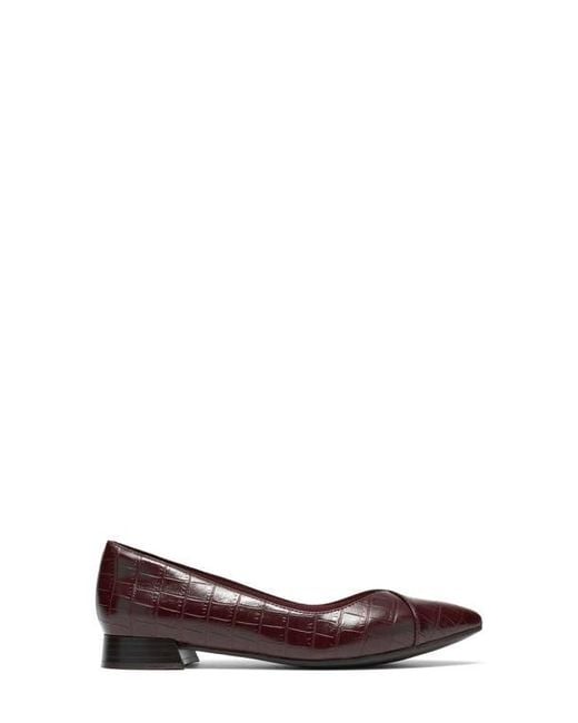 Clarks Brown Natalyn Skimmer Flat