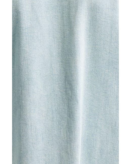 Faherty Brand Blue Holden Denim Shirt Jacket