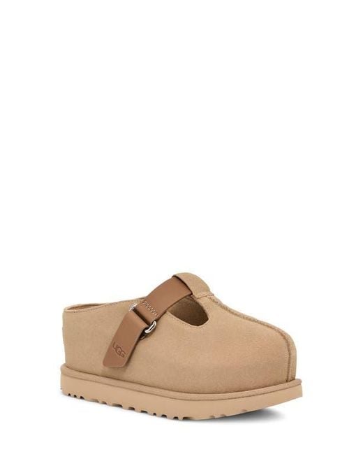 Ugg Natural Goldenstar Platform Clog