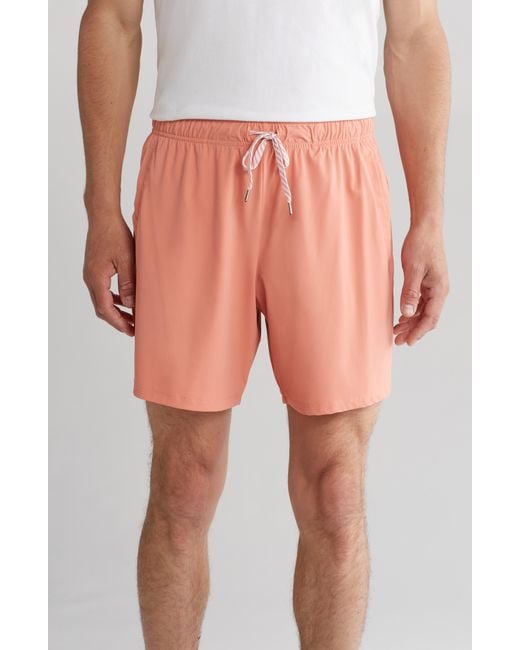 90 Degrees Pink Warp Kick Off Shorts for men
