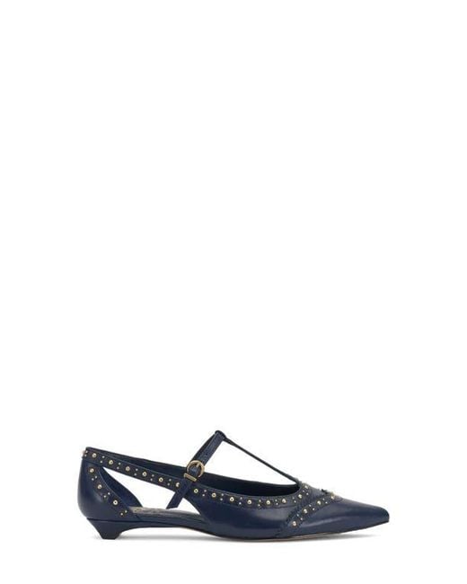 Vince Camuto Blue Valkie Pointed Toe Flat