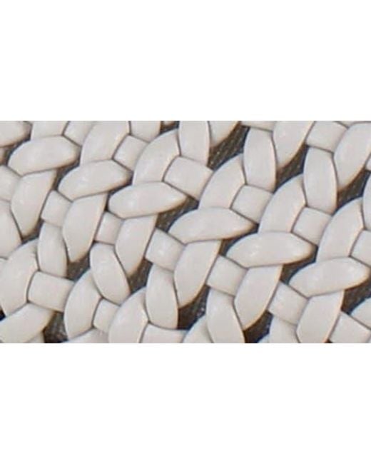 Splendid White Sandra Woven Mule