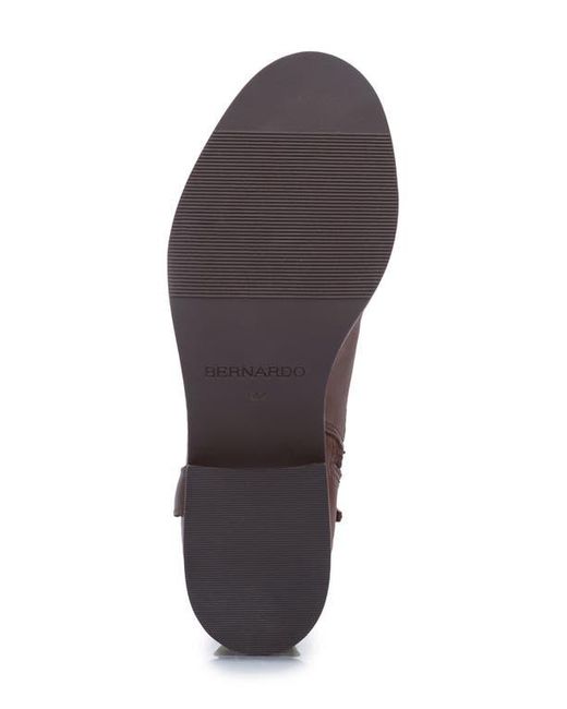 Bernardo Brown Tyra Moto Boot