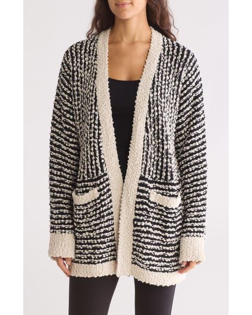 Black popcorn cardigan best sale