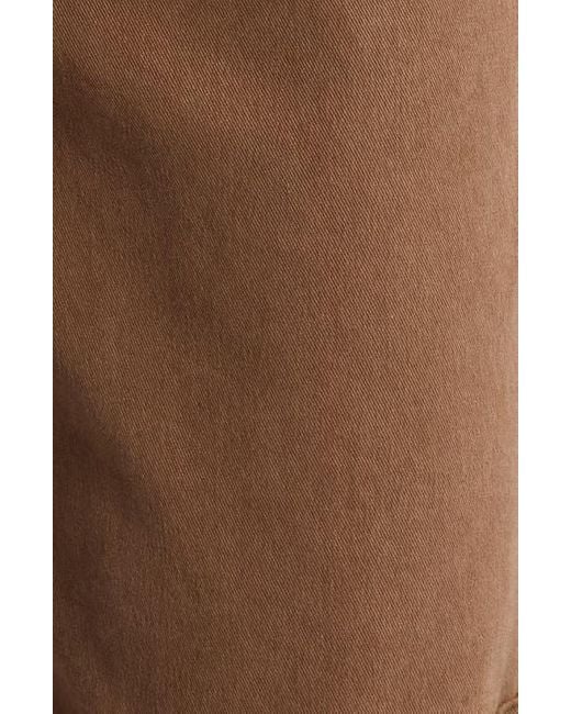 FRAME Brown The Station Crop Cargo Pants