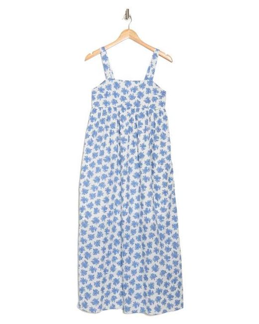 Melrose and Market Blue Square Neck Maxi Dress