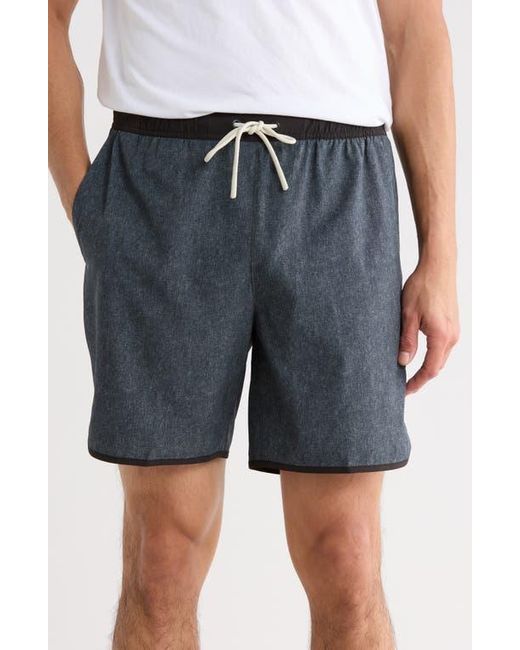 Original Penguin Black Performance Drawstring Shorts for men