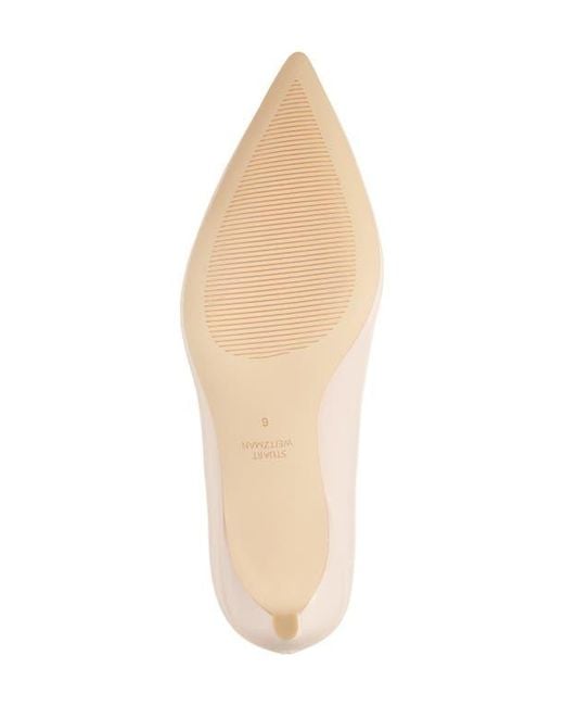 Stuart Weitzman Multicolor Leigh 75 Pointed Toe Pump