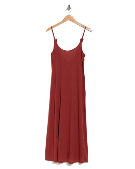 Nordstrom Red Low Back Beach Dress