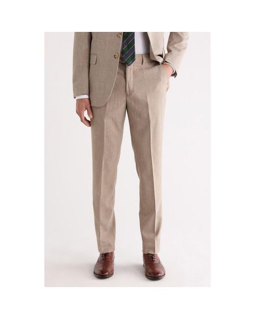 slim fit dress slacks Men's Slim Fit Beige Pants – HolloMen