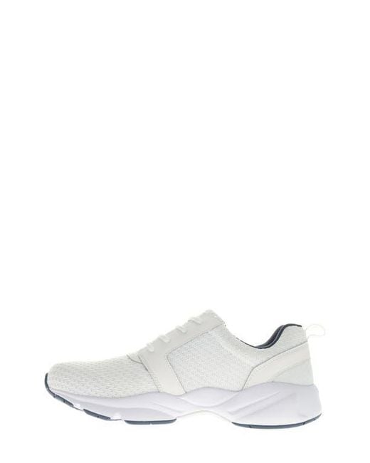Propet White Stability X Sneaker for men