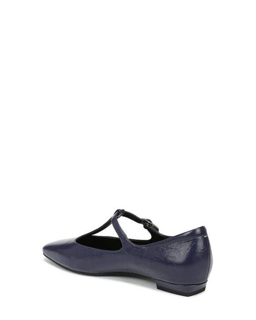 27 EDIT Naturalizer Blue Bella T-Strap Flat