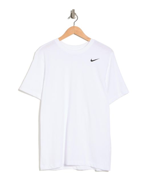 Nike White Dri-fit Training T-shirt for men