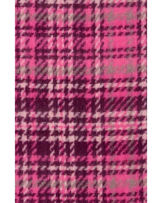 Steve Madden Red Brushed Twill Scarf