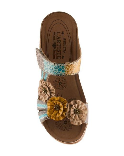 Spring Step Multicolor Oh So Sweet Platform Sandal