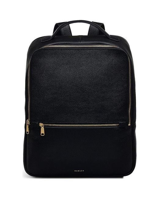 Radley Black Sunny Dene Leather Backpack