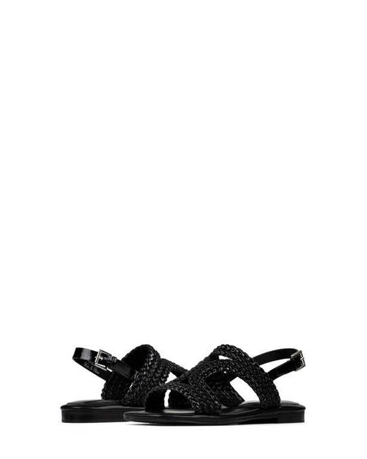 Donald J Pliner Black Hector Slingback Sandal