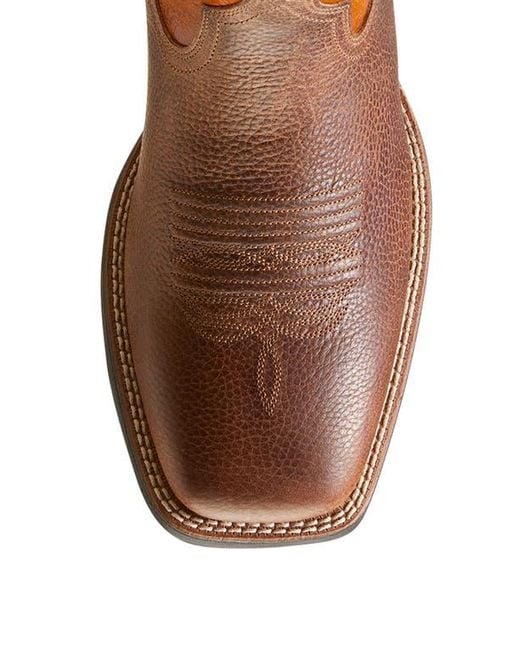 Ariat Brown Steadfast Western Boot for men