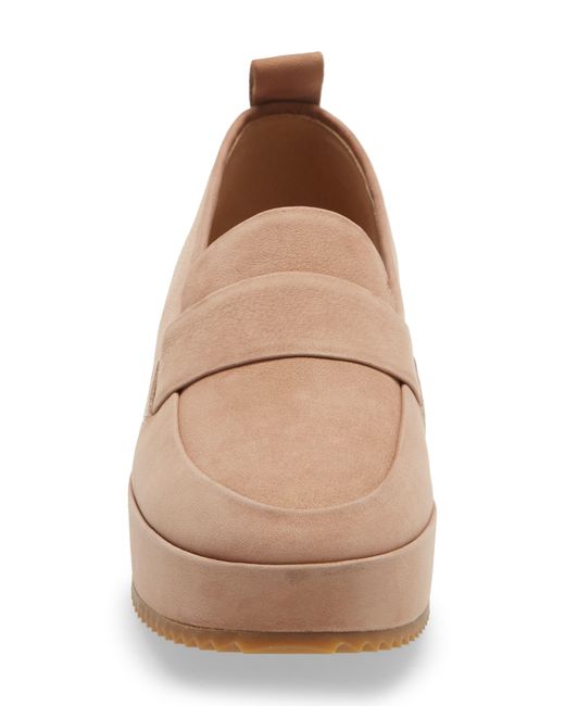 Eileen Fisher Natural Max Wedge Loafer In Earth At Nordstrom Rack