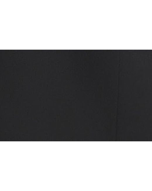 DKNY Black Short Sleeve Belted Utility Dress