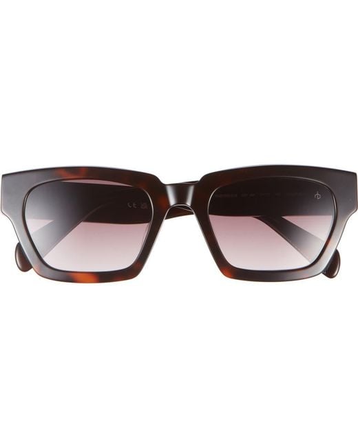 Rag & Bone Multicolor 51Mm Square Sunglasses