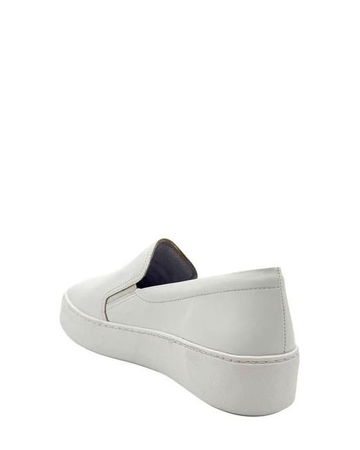 Chelsea Crew White Ulta Platform Slip-On Sneaker