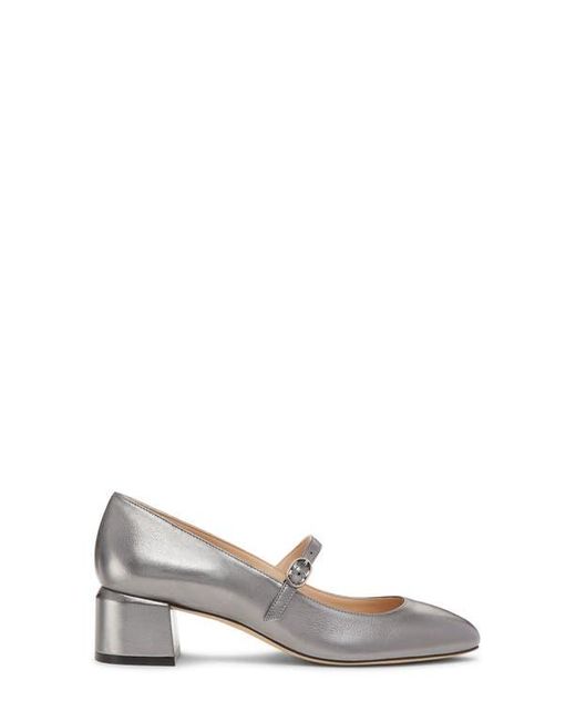 Stuart Weitzman Gray Gabby Mary Jane Pump