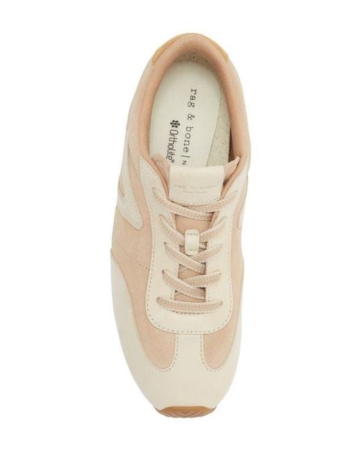 Rag & Bone Natural Retro Runner Slim Ultra Sneaker