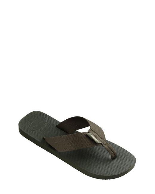 Havaianas Black Urban Basic Water Friendly Flip Flop for men