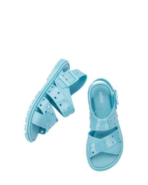Melissa Blue Lock Sandal
