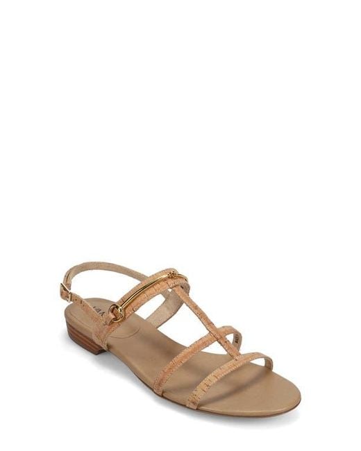 Vaneli Metallic Banjel Slingback Sandal