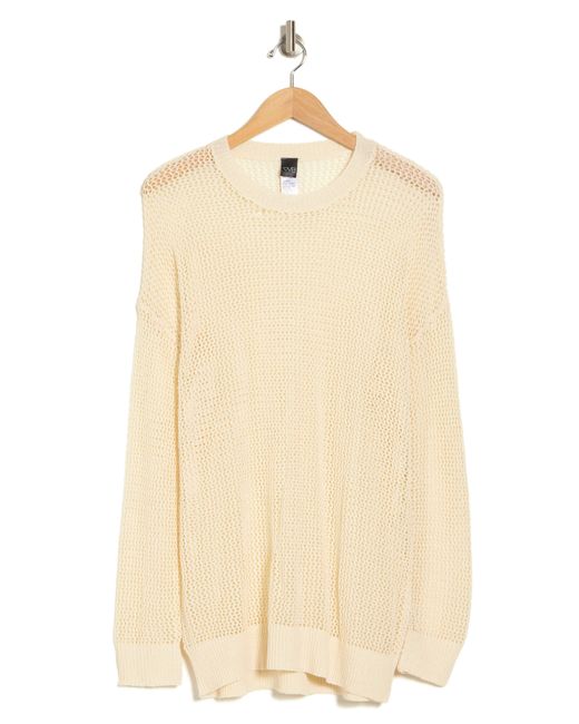 VYB Natural Oversize Crochet Cover-up Tunic