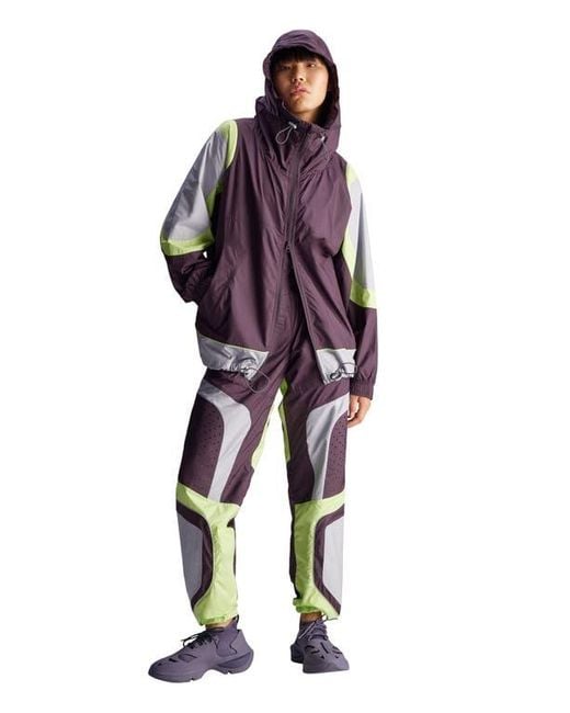 Adidas By Stella McCartney Purple Wind.Rdy Woven Track Jacket