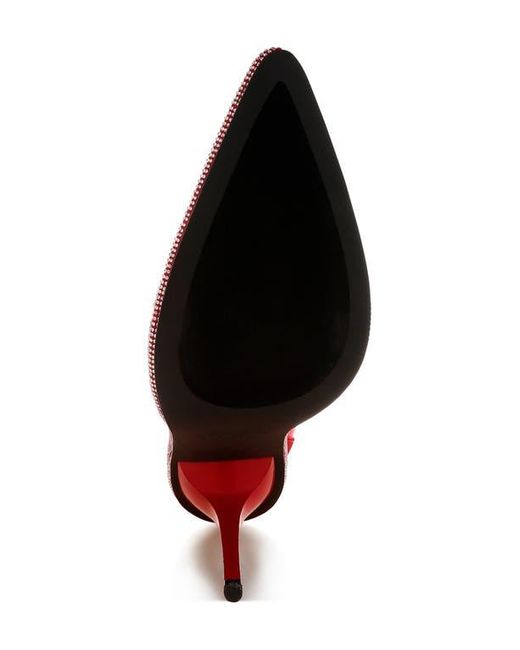 LONDON RAG Red Dacia Pointed Toe Boot