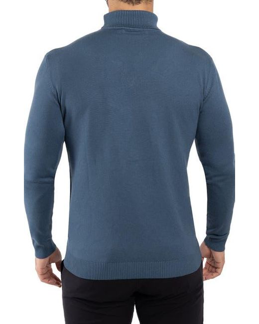 Xray Jeans Blue Turtleneck Pullover Sweater for men
