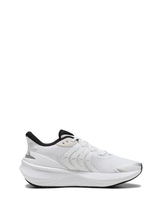 PUMA White Pulse Pro Running Shoe for men