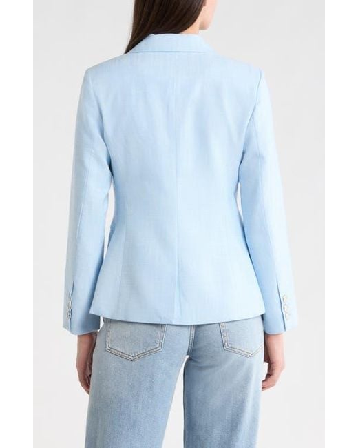 Vince Camuto Blue Double Breasted Jacket