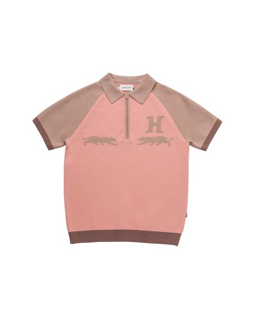 Honor The Gift Pink Rosecrans Knit Polo for men